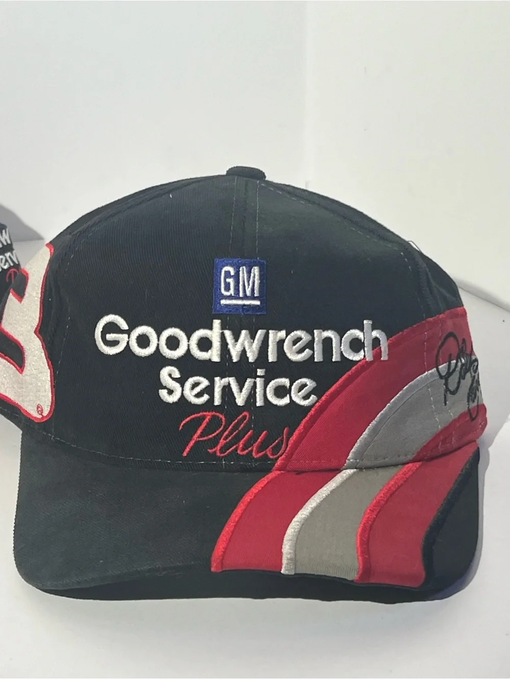 Lot‎ of 3 Vintage Dale Earnhardt Goodwrench Service SnapBack Hats